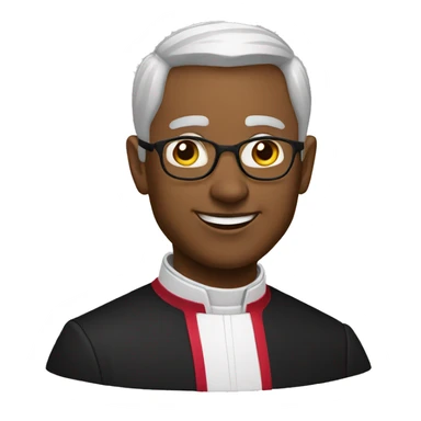 priest bishop sticker