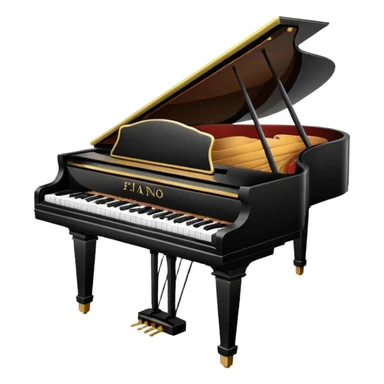 Piano sticker