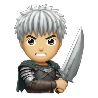 Berserk guts sticker