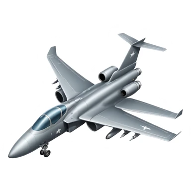 Avion militar sticker