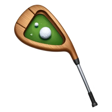 Broken golf club sticker