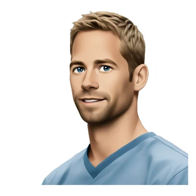 Paul walker with his Gtr  sticker