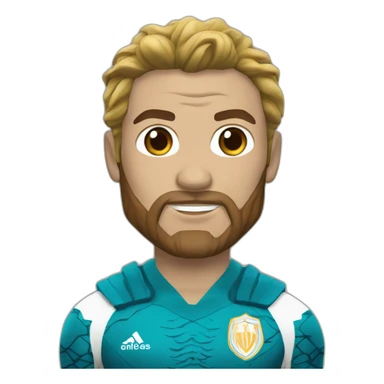 Aquaman olympique de marseille sticker