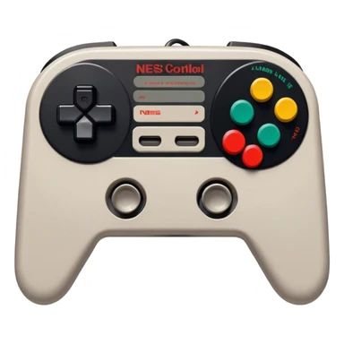 nes controler sticker