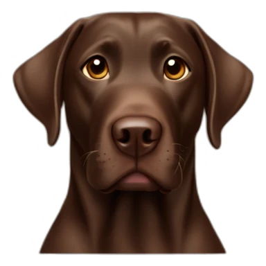 a-chocolate-lab-shaka sticker