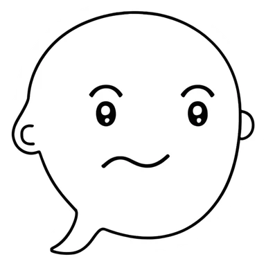 confused facial expression with question marks sticker