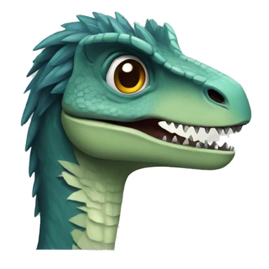 cool velociraptor sticker