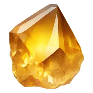  crystal citrine  sticker