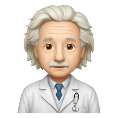 albert Einstien sticker