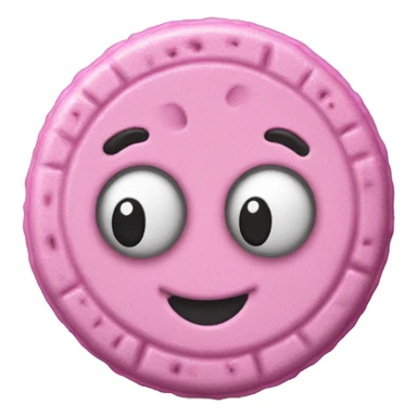 Pink Oreo  sticker