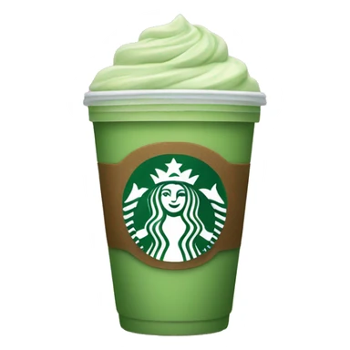 starbucks cold matcha tea cup sticker