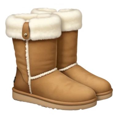 A white Ugg boots sticker