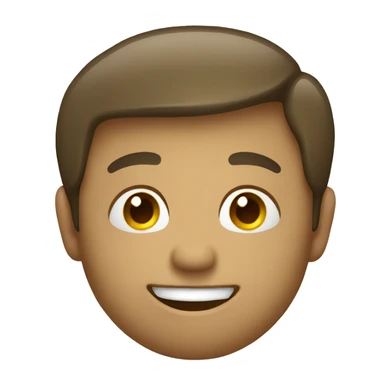 Salute emoji with a full smiling face  sticker