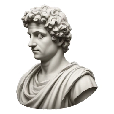 italian statue sticker