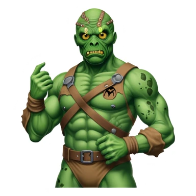 toxie from the toxic avenger sticker