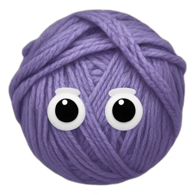 Yarn and crochet  sticker