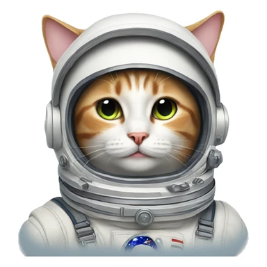 astronout cat sticker