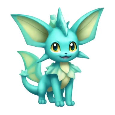 Vaporeon full body sticker