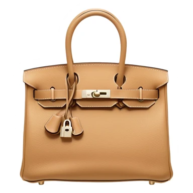 beige hermes birkin bag sticker