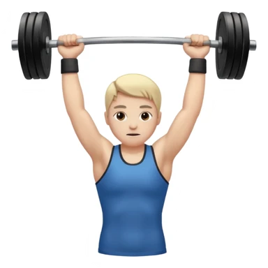 weight lifting sticker