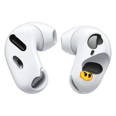 Black airpods max sticker