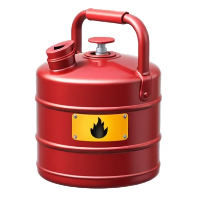 create a realistic canister of heating  oil sticker
