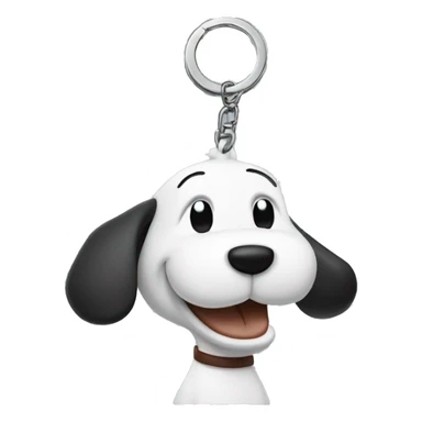 Snoopy keychain  sticker