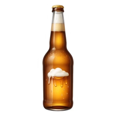 cerveza en botella de cafe  sticker