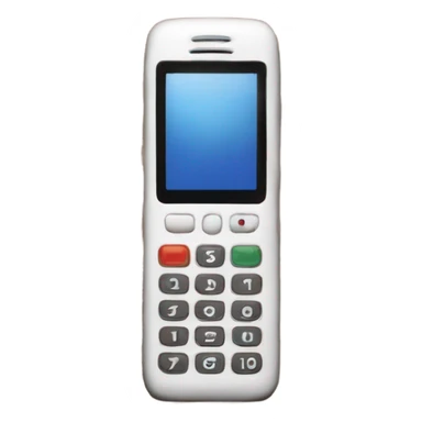 Retro Brick Mobile Phone Model Old Classic Design Brick Phone sticker