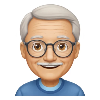 Imoji grandpa sticker