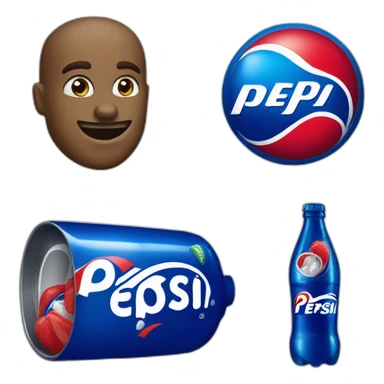 Pepsi logo 2016 pepsiman mascot sticker