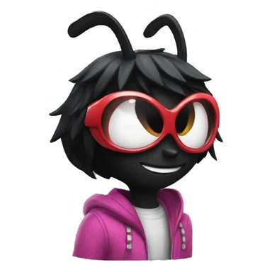 Bugnoir miraculous  sticker