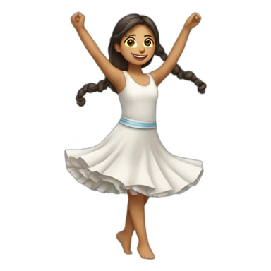 argentinian-girl-dancing sticker