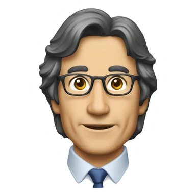 billet de banque avec la tête d'elio di rupo sticker