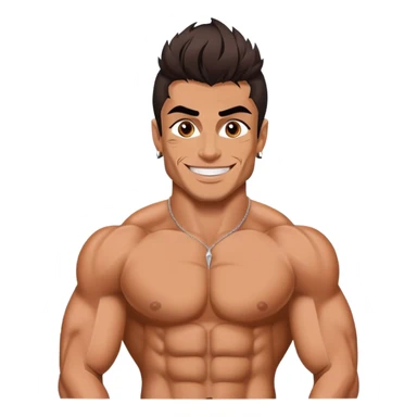 Zyzz posing sticker