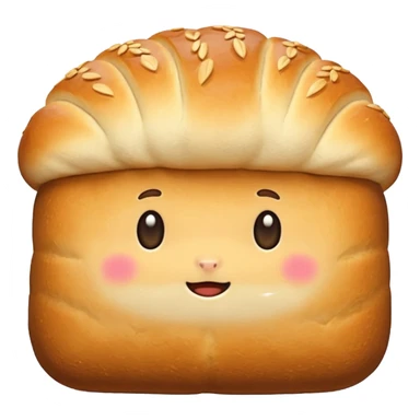 bread fluffy sticker