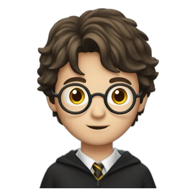 harry potter on computer sticker