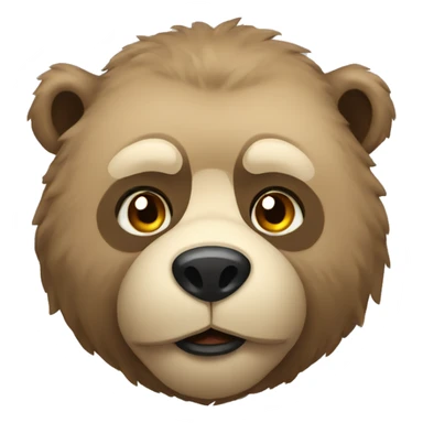 Russian bear sticker