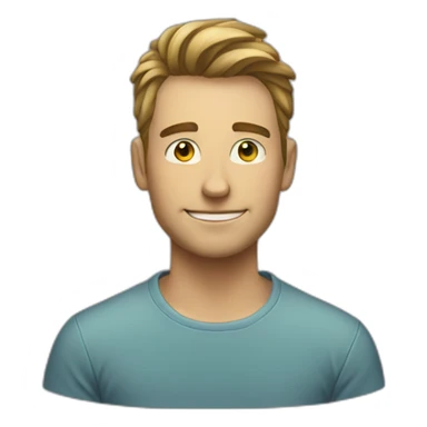 my friend tom sitting next to me sticker