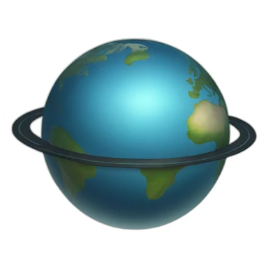  anthik globus sticker