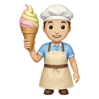 Genera un gelataio sticker