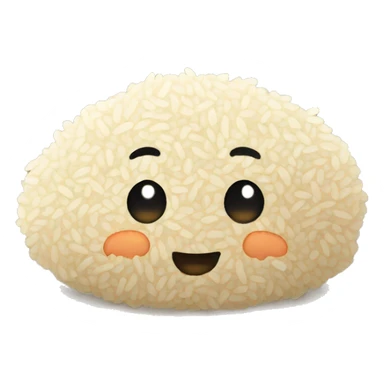 clump of rice sticker