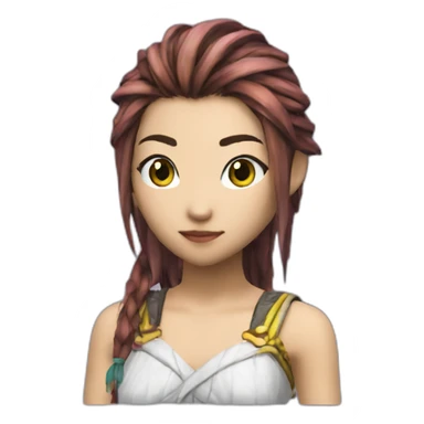 FFX Yuna sticker