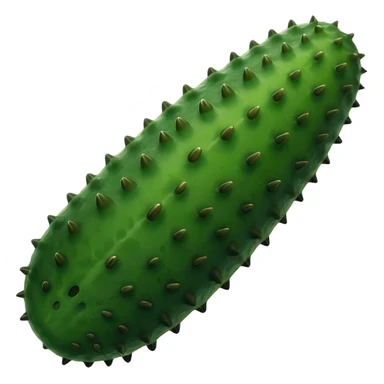 green Sea cucumber sticker