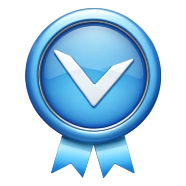 Verified bagdge sticker