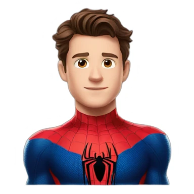 Tom holland spiderman sticker