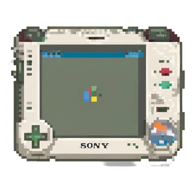 белый плеер Sony, no background sticker