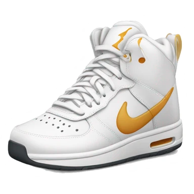 Chicken Wearning big Nike shoes sticker