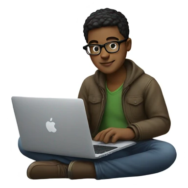 boy-with-macbook-and-glasses sticker