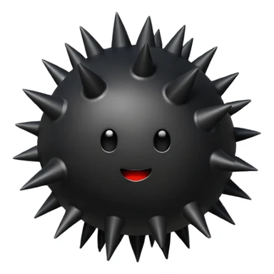 Spiky Stress Ball sticker